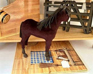 American Girl doll Stable Set