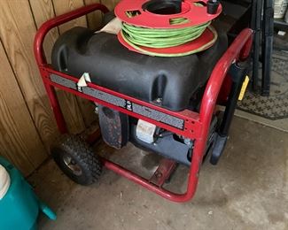 Coleman 5000 Watt Generator (started first pull) $ 384.00
