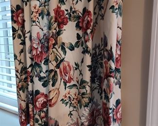 Custom lined window treatments 