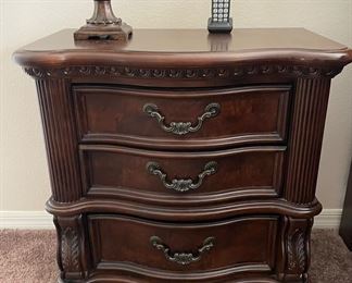 $125 - Nightstand (there are two) (measurements: 30" x 16" x 31")