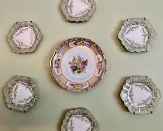 29. Set of 6 Decorative Plates "The Foley China" (7.5")
30. Noritake Hand Painted Plate