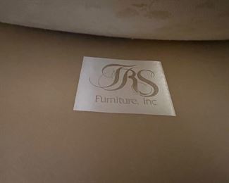 15. TRS Furniture Tufted Back Club Chair 