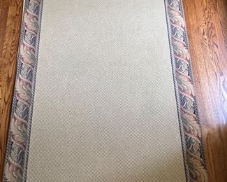 36. Area Rug w/ Tapestry Border (72" x 48")