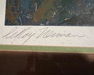 131. Signed LeRoy Neiman Lithograph of Abraham Lincoln 247/750