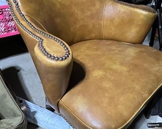 102. Accent Chair w/ Nailhead Detail 