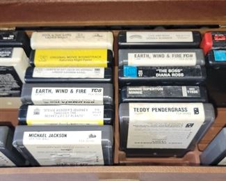 8-track tapes (Michael Jackson, Stevie Wonder and more!)
