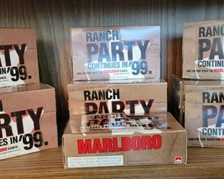 Vintage Marlboro Ranch Party Matches (complete boxes)