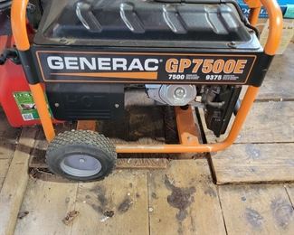 Generac GP7500e generator