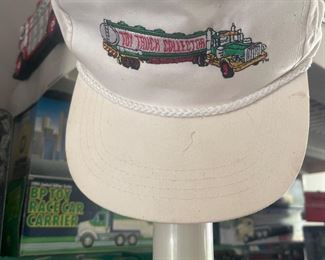 Cute hat for the toy truck collector 