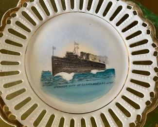 antique steamer ship