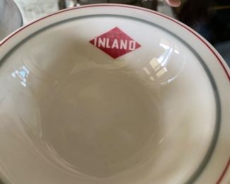 Inland steamship company plate 