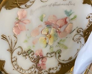 Tashmoo ornate plate 