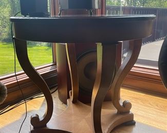 Milling Road (a division of Baker Furniture) Round Side Table.  26"D x 28"H  $500