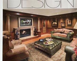 Family room featured in Home Theater Design