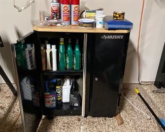 Car cleaning kit, husky tool cabinet