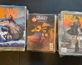 Heavy Metal Magazines