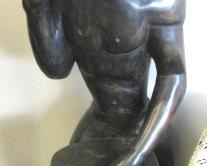 African drummer figurine   