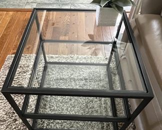 Glass Side Table