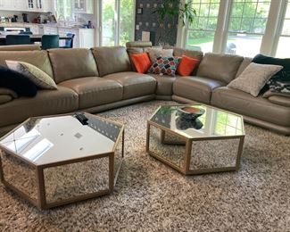 Mitchell Gold Tables and Bloomingdales Sofa