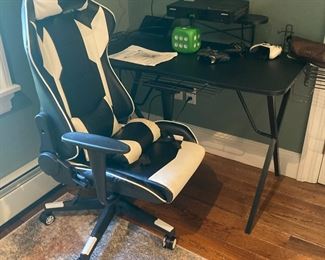 Gaming Chair and Desk