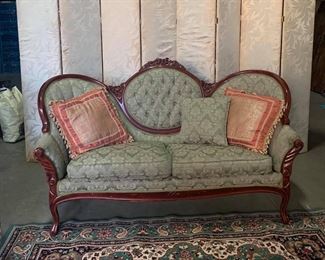 Green Victorian Sofa