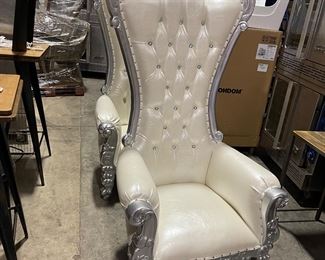 Throne Chairs for Weddings or Events- 2 available