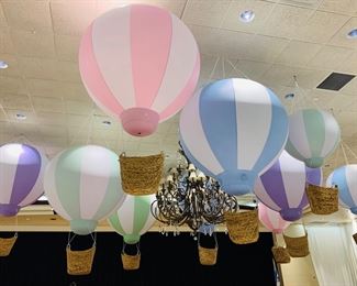 Hot Air Balloon props with Baskets
