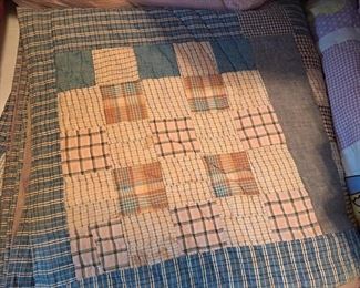 Antique Hand Stitched Quilt