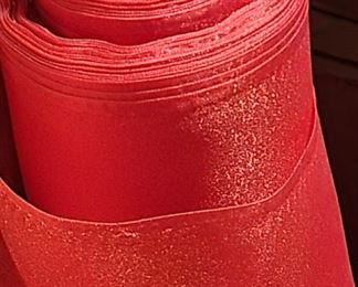 sparkle crepon sheer fabric roll