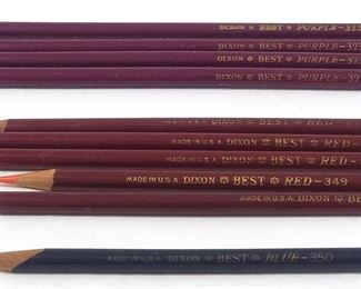 Dixon colored pencils
