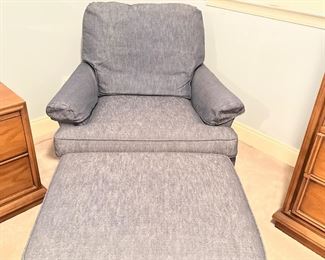 club chair & ottoman