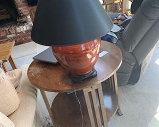 Stickley Round End Table