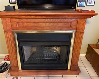 Duraflame fire place. 