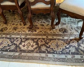 Large dining room rug available