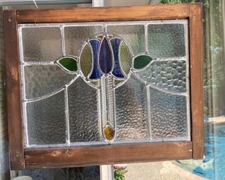 very vintage stained glass