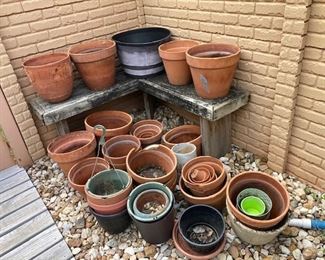 A nice selection of clay pots 