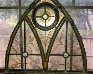 lovely antique stained glass