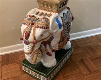 a larger elephant stand/stool