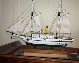 model wooden ship