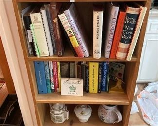 selection of cookbooks