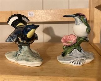 Pennsbury porcelain bird figurines