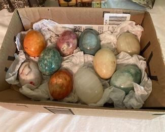 marble / alabaster eggs
