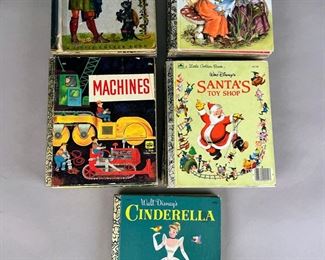 Set Of 45 Vintage Childrens Little Golden Books