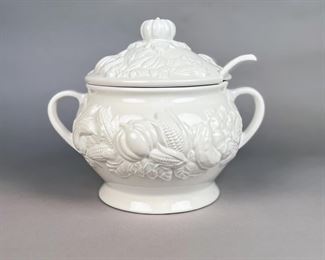 Soup Tureen And Ladel With Fall Harvest Decoration By Cooks Club, Quality Design, China