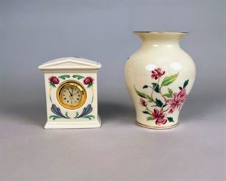 Lenox Vase And Clock