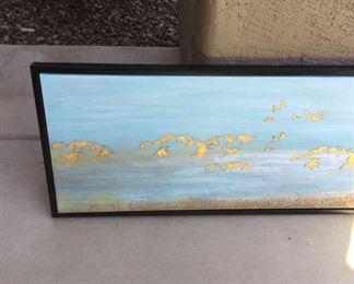 Birds Over Water Art