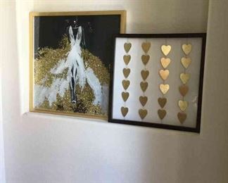 Glitter Framed Artwork