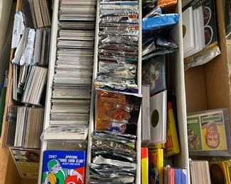 NHL NFL Trading Card Mystery Lot