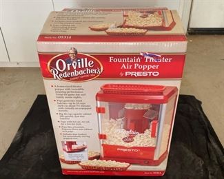 Presto Fountain Theater Air Popper Popcorn Machine