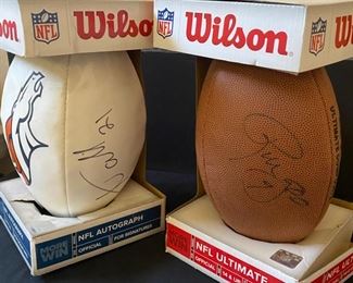 Signed Broncos Football And More